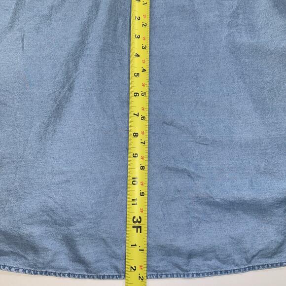 Torrid Blue Off Shoulder Smocked Skater Dress 3XL Pockets S/S Mini Blue - Picture 8 of 9